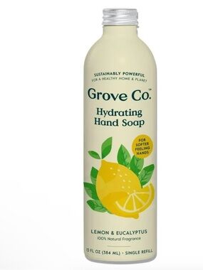 Grove Co. Hydrating Hand Soap Refill — Lemon & Eucalyptus - 13oz